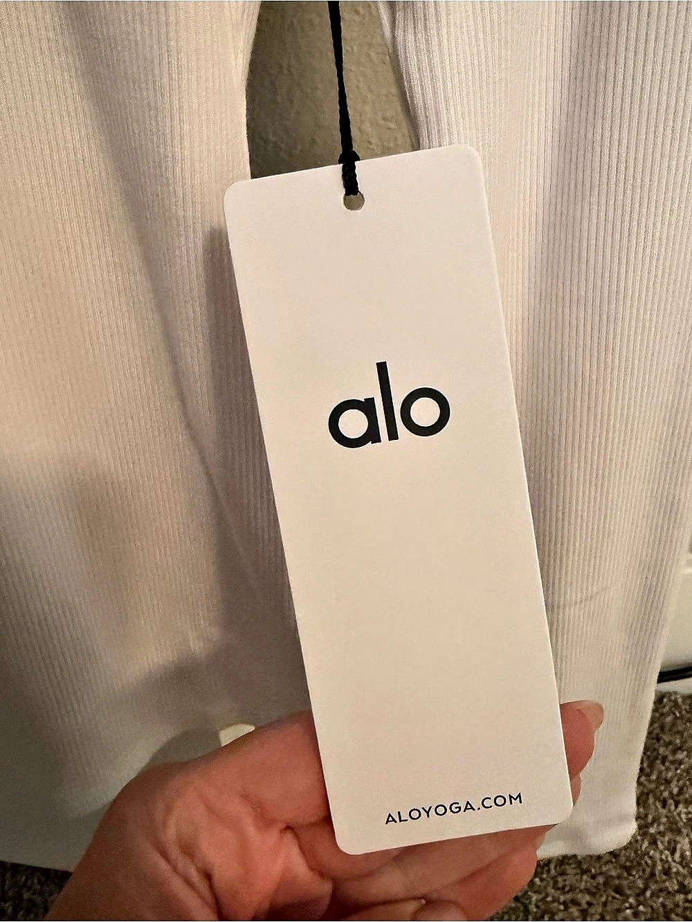 Alo Yoga Ribbed Modal Long Sleeve - Picture 5 of 5